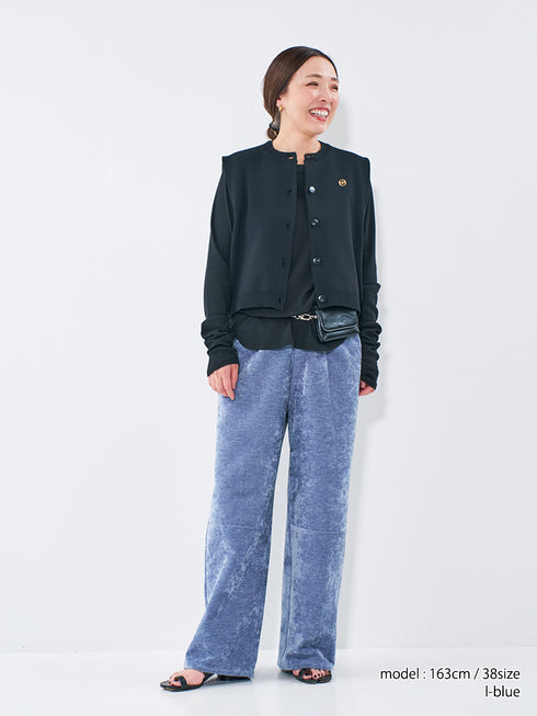 【 予約:11月中旬 】MOLE TWILL TUCK WIDE PT /Y254-31136